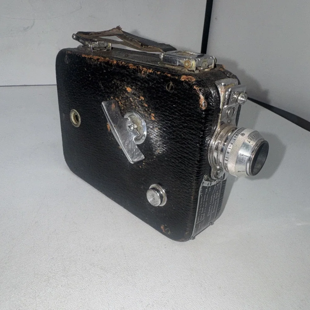 Kodak Cine Eight Model 25 Film Camera With Anastigmat 2.7/13Mm Double 8Mm Camera